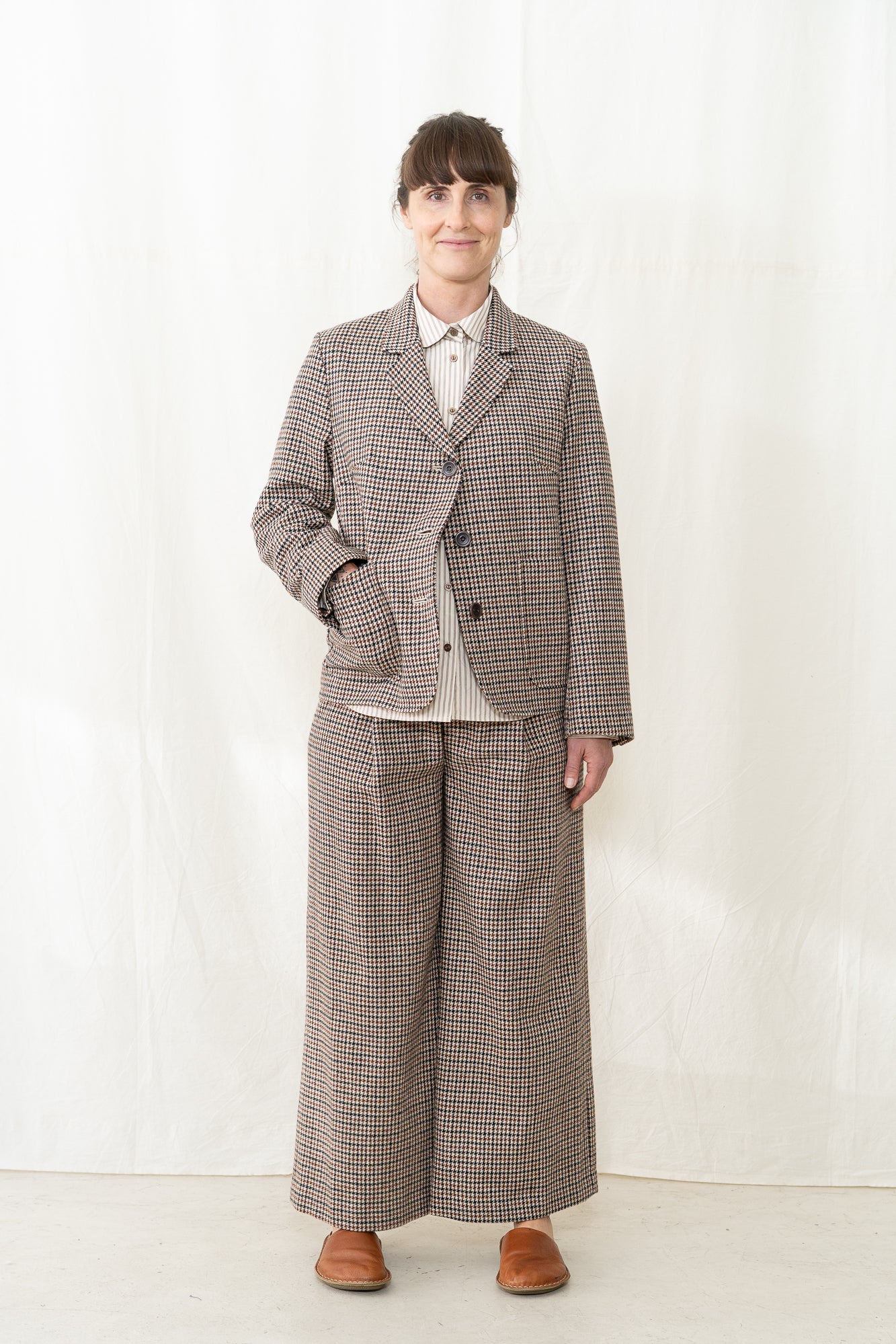 SARAHWEAR Gun Club Check Jacket