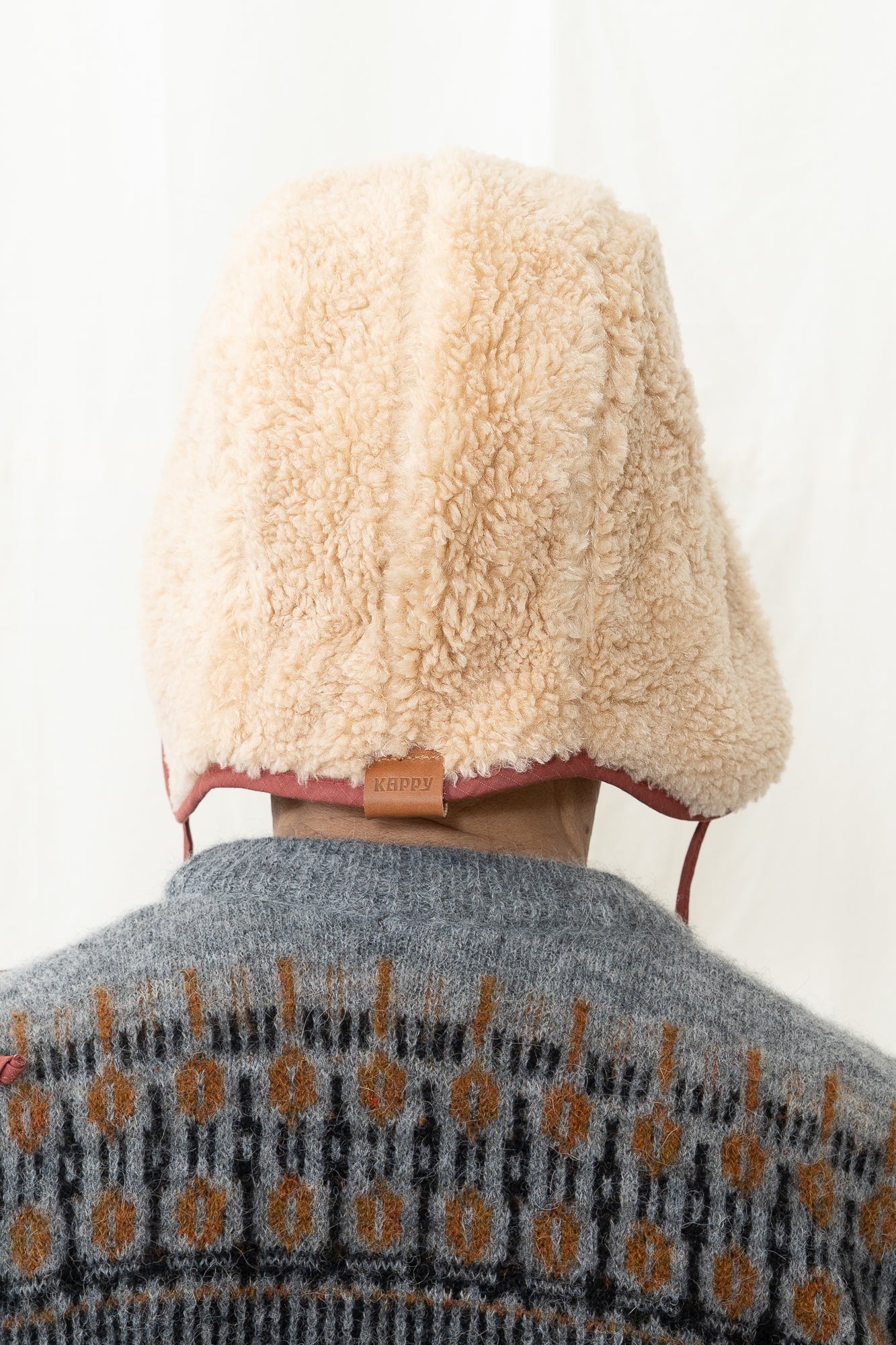 Kappy Reversible Trooper Hat in Red