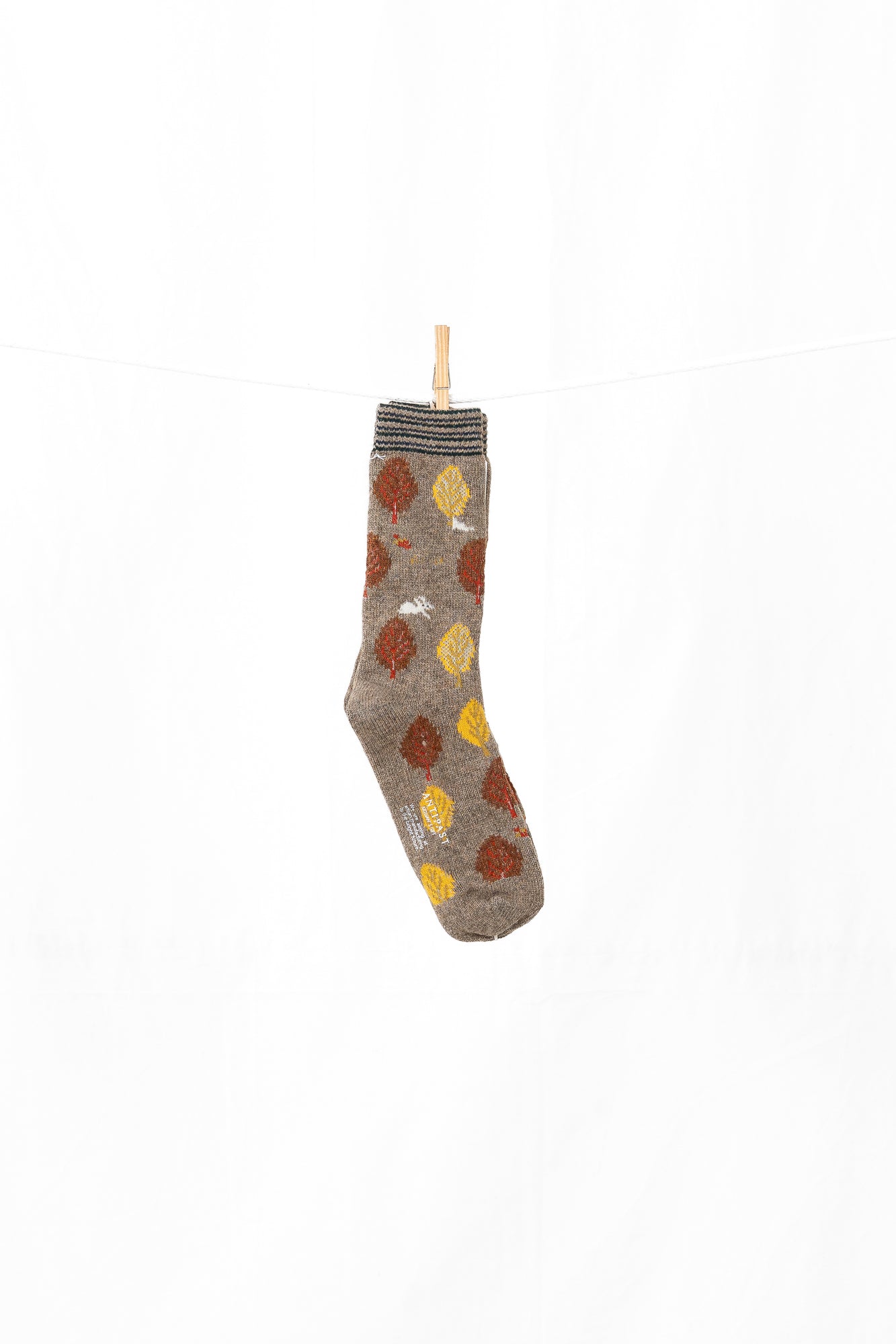 Antipast Where is Rabbit? Women's Socks - Mocha