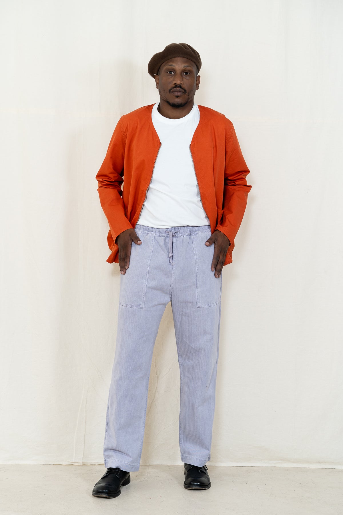 Service Works Tech Twill Gardening Liner in Rust