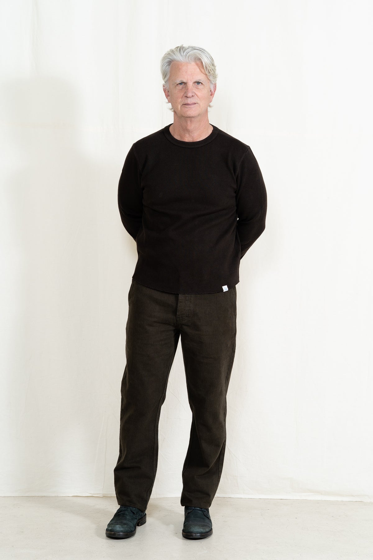 Merz b. Schwanen Thermal LS Shirt in Espresso