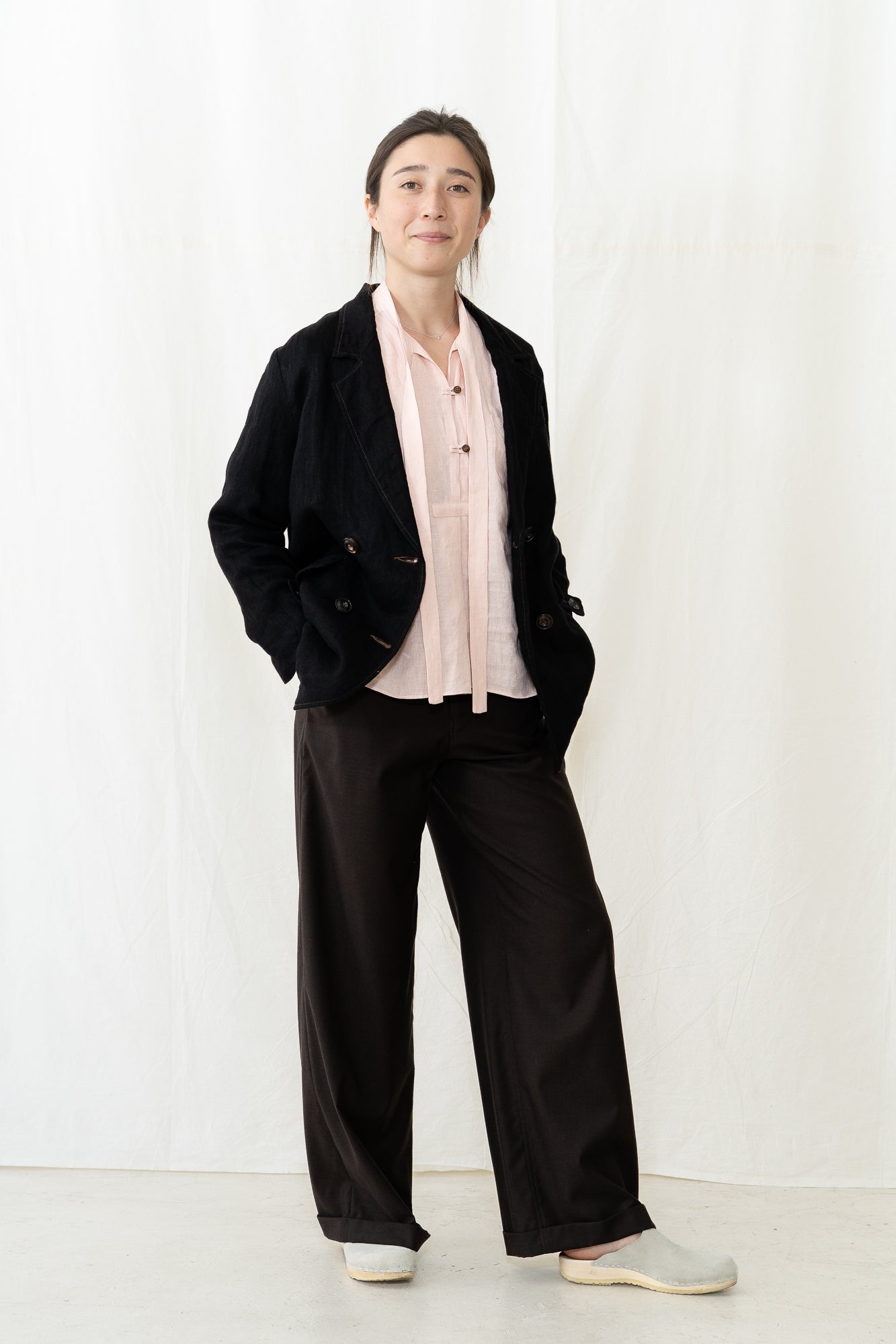 HYE SUN MUN Blanchette Blazer in Black