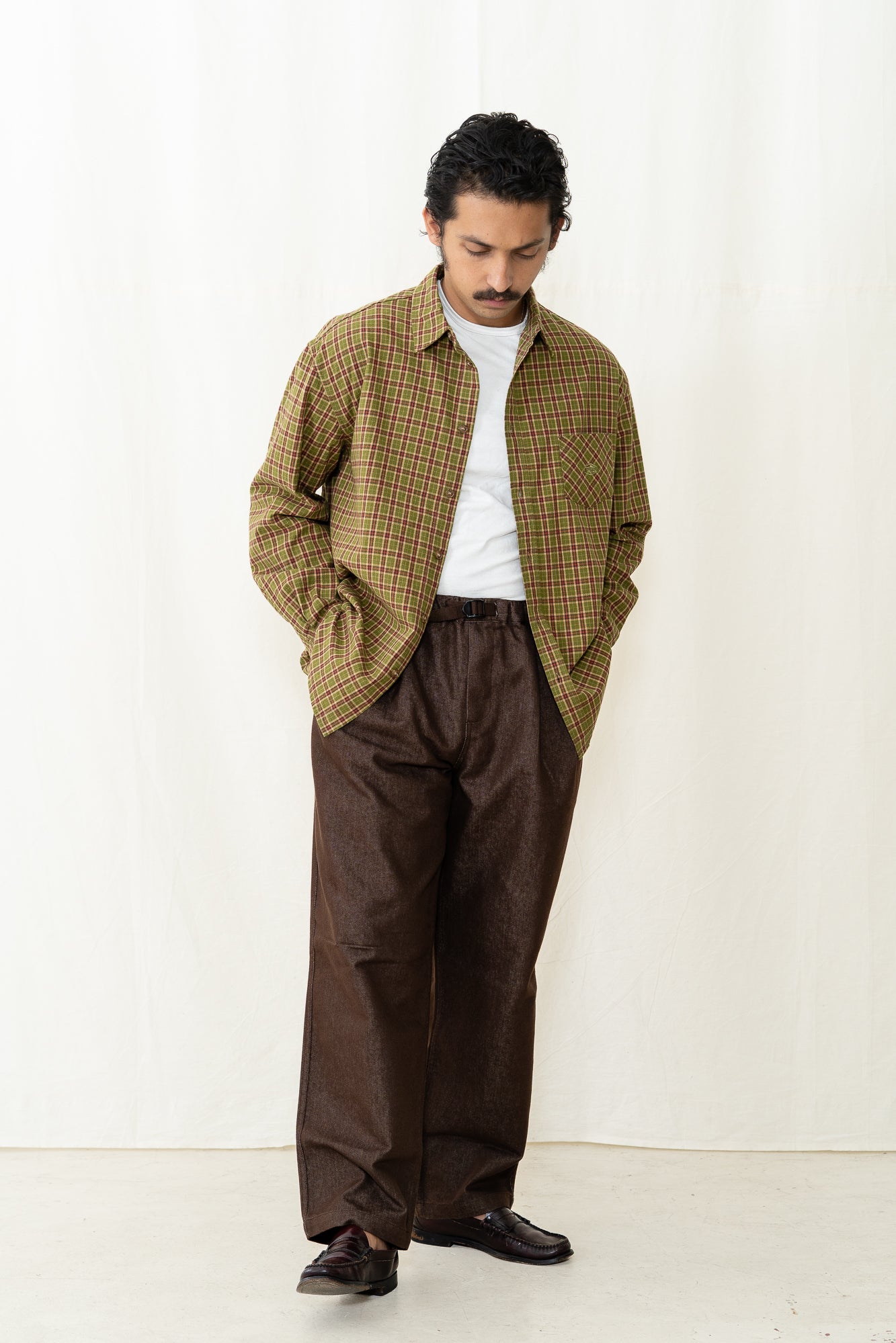 Kappy Nomad Plaid Shirt in Green