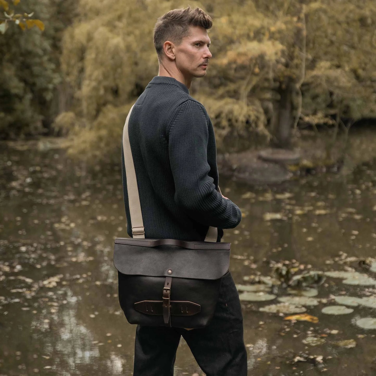 Bleu de Chauffe Lazard Satchel