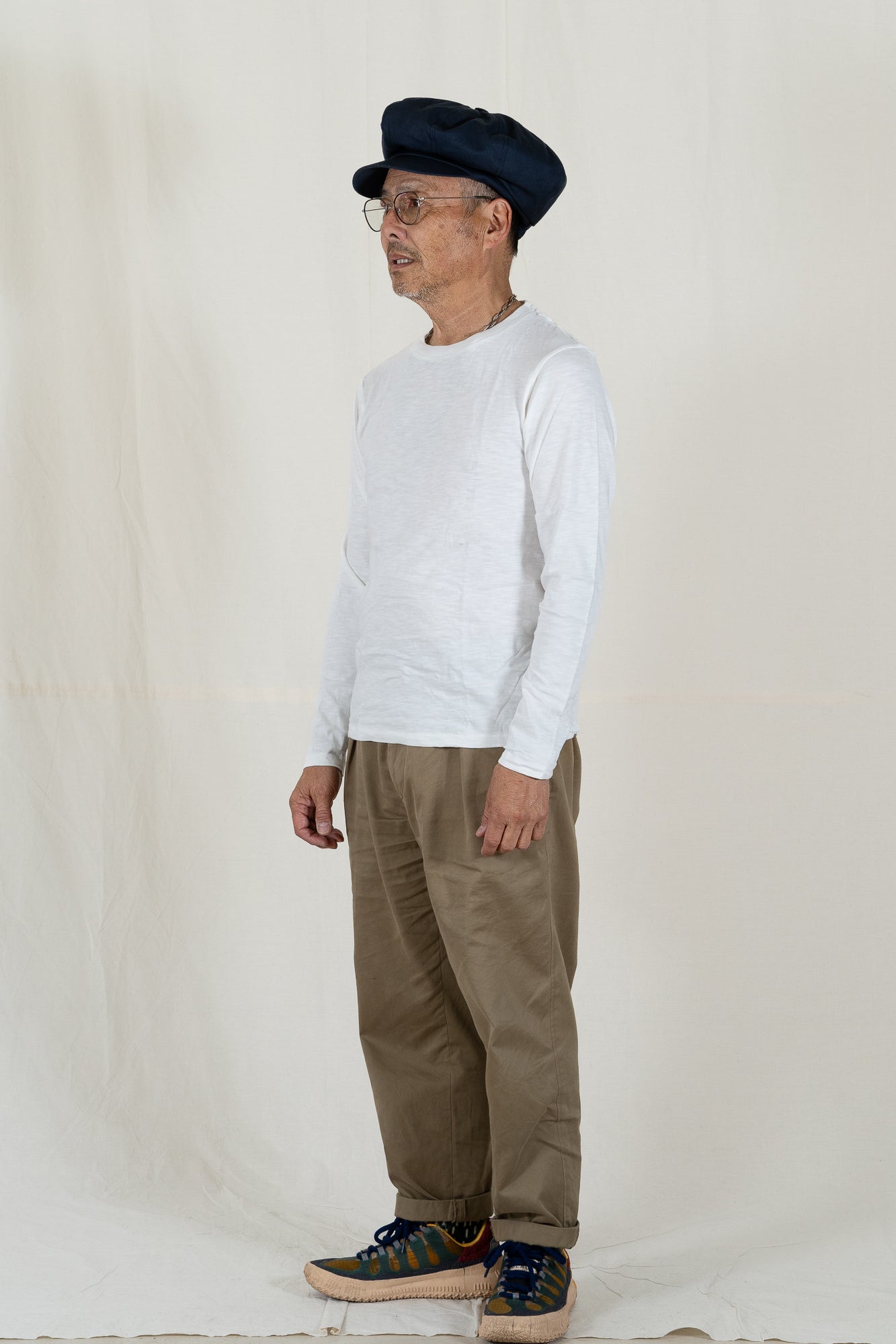 Velva Sheen Rolled Long Sleeve T-Shirt