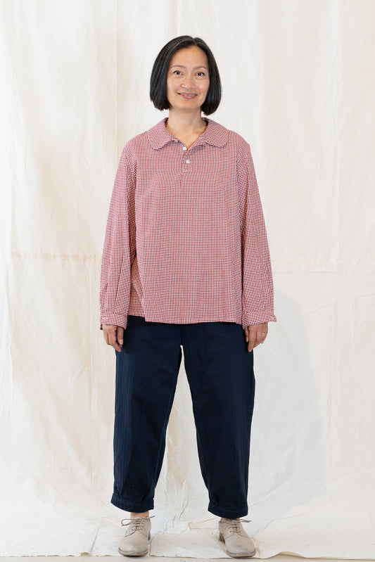 Peppino Peppino Type 120 Crew Check Shirt