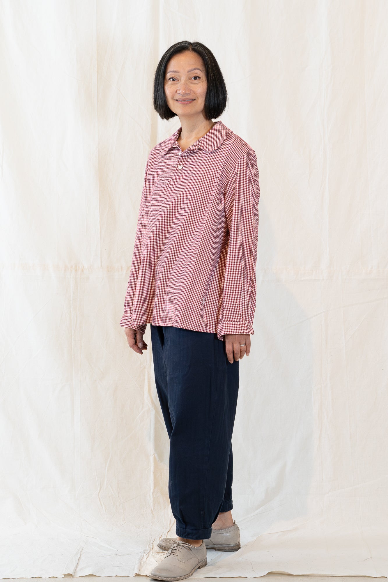Peppino Peppino Type 120 Crew Check Shirt