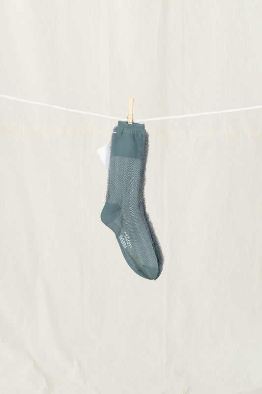Antipast Fringe Women's Socks - Sage