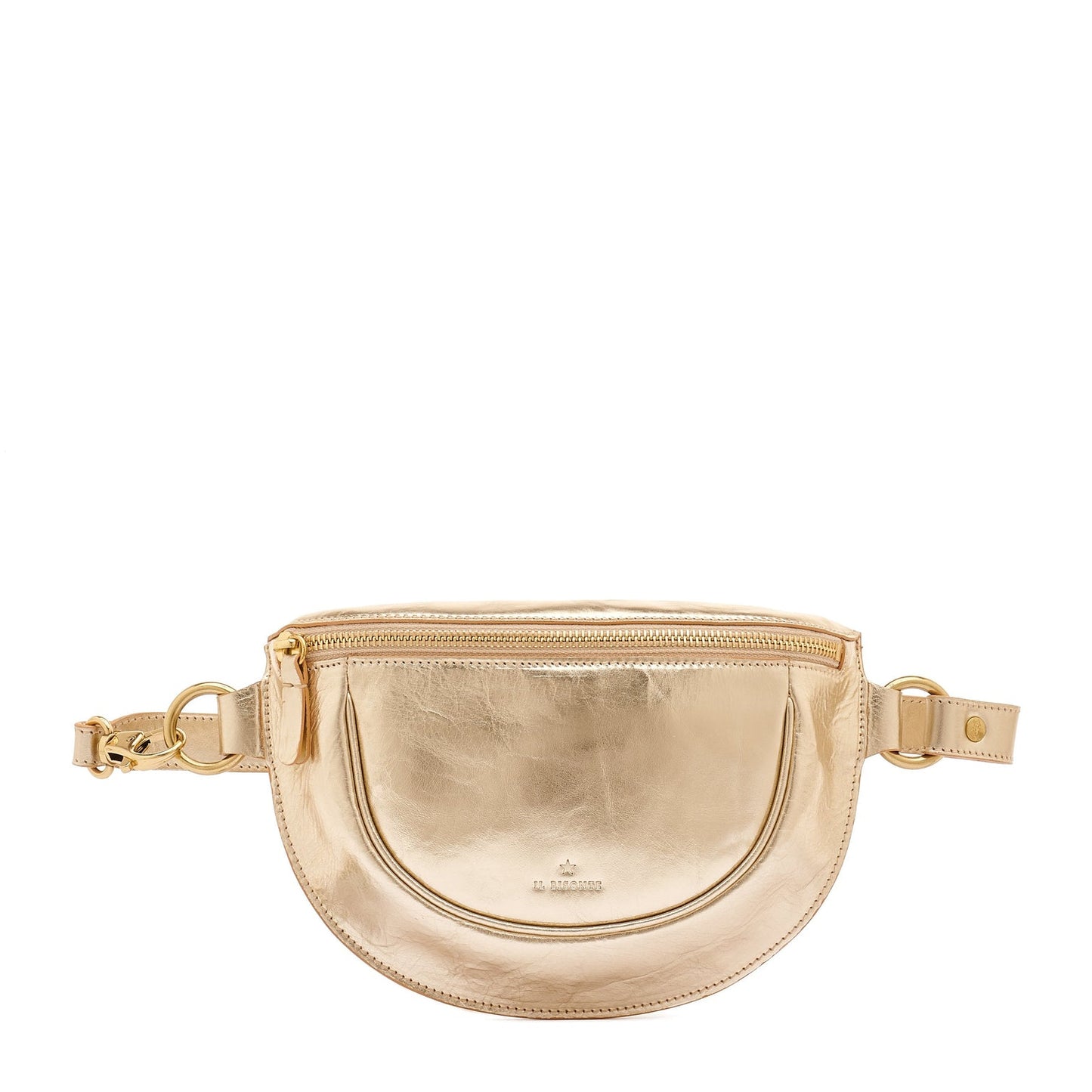 Il Bisonte Oliveta Belt Bag in Platinum
