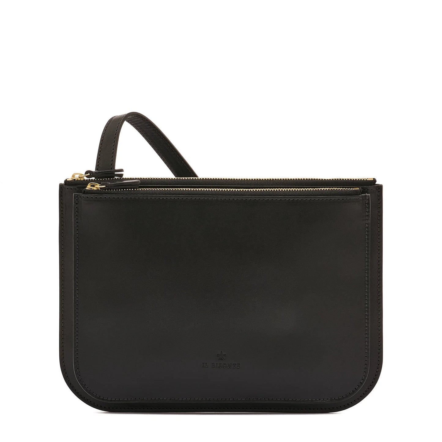 Il Bisonte Roseto Crossbody in Black