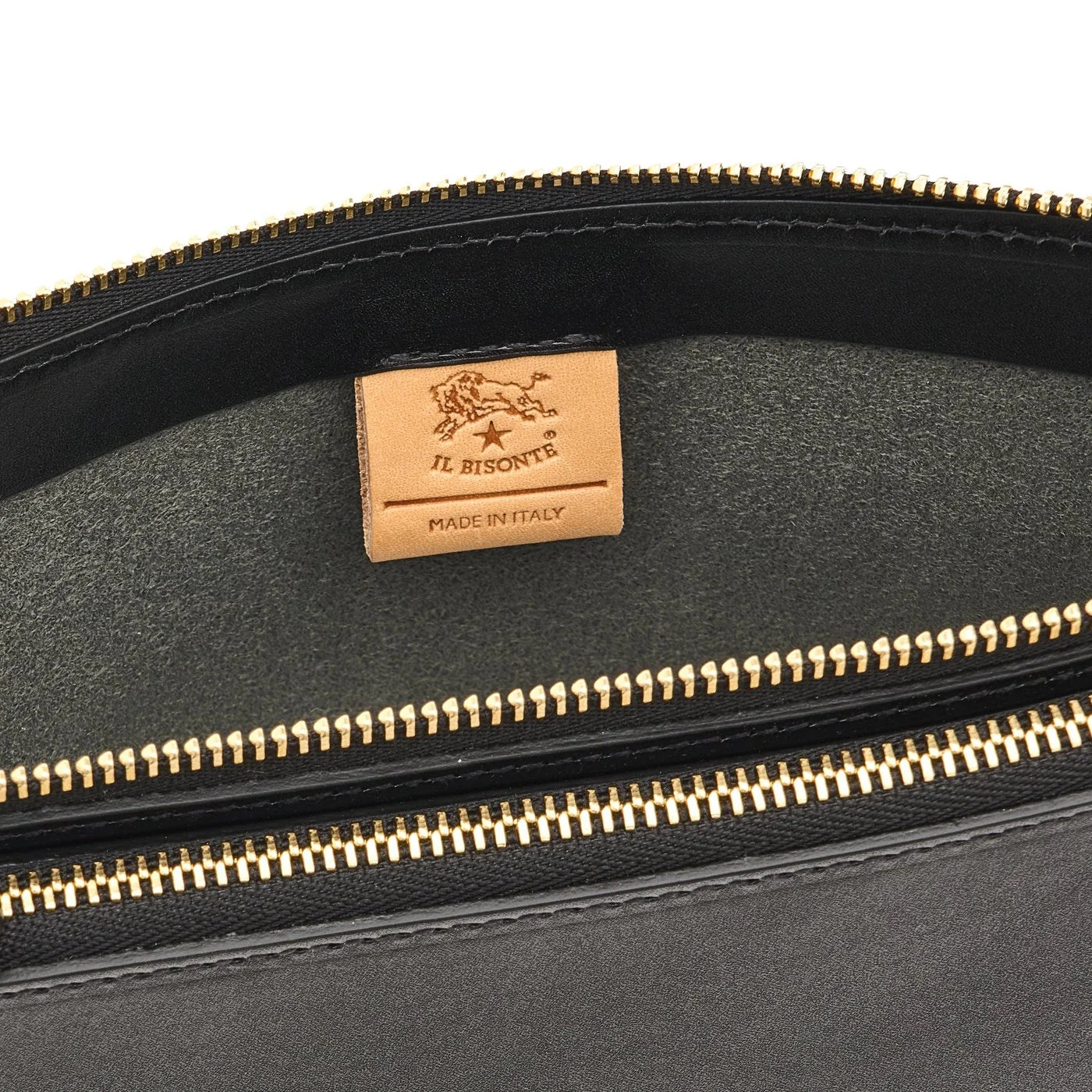 Il Bisonte Roseto Crossbody in Black