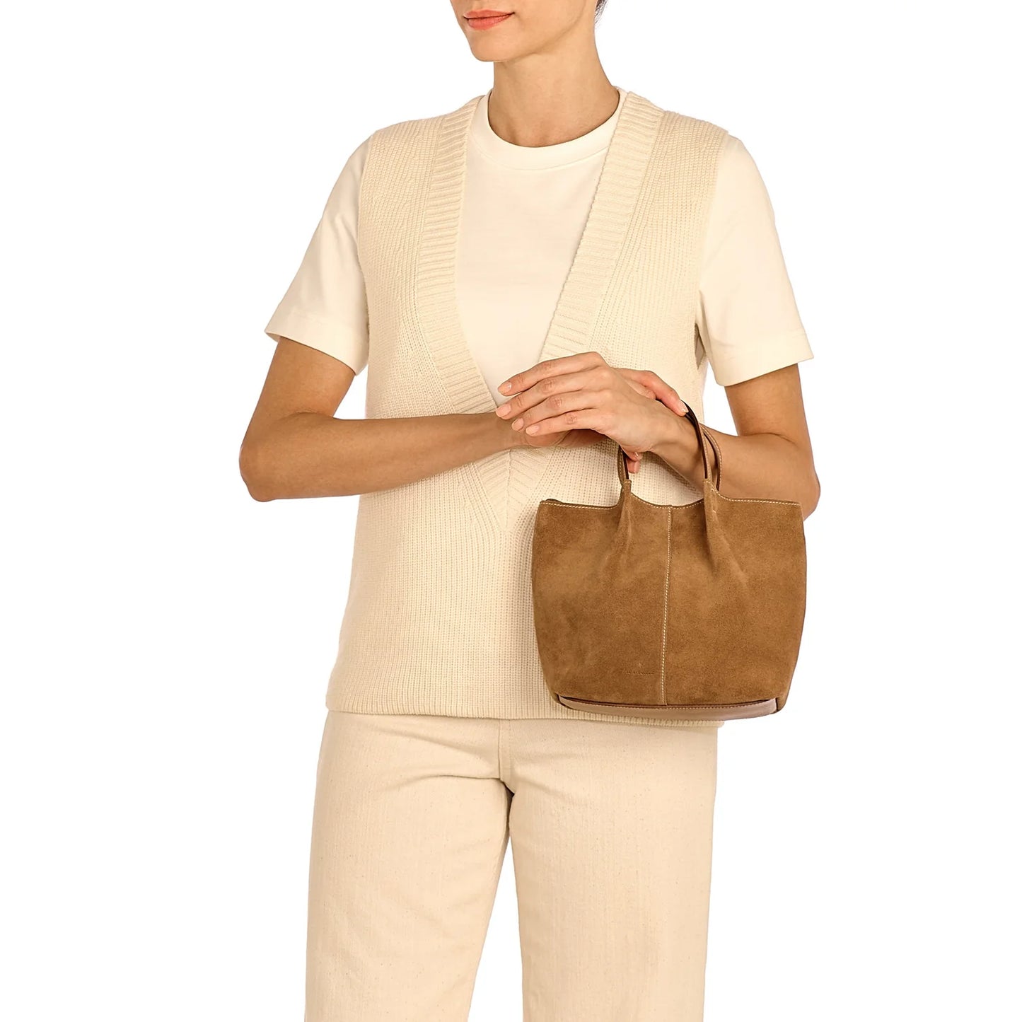 Il Bisonte Nina Crossbody in Gianduia