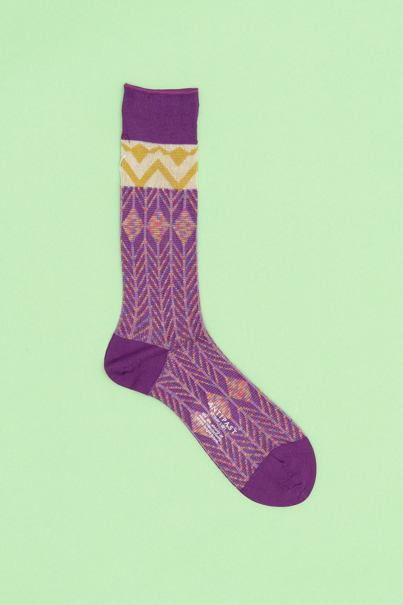 Antipast Men's Ethnic Melange Socks