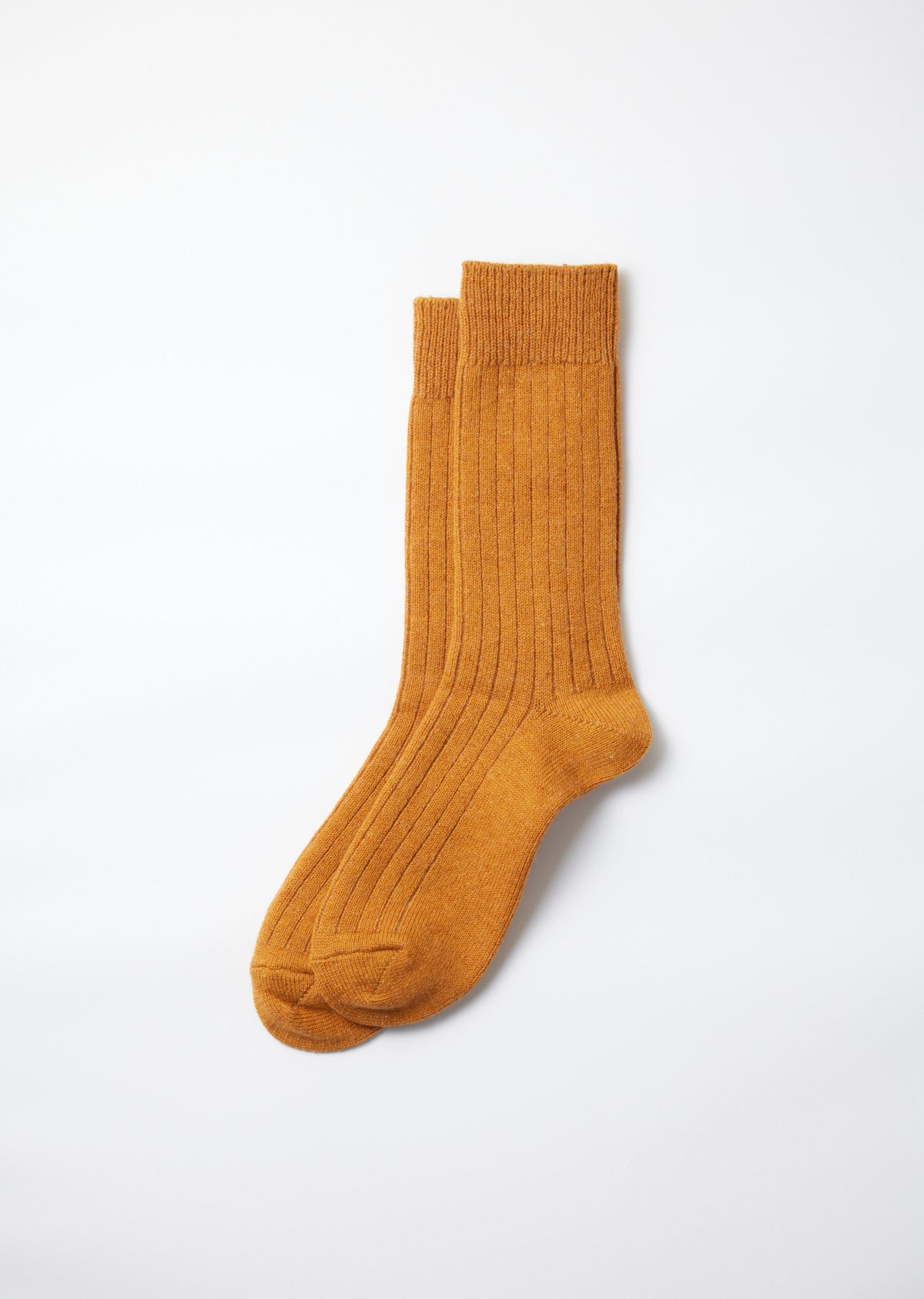 ROTOTO Cotton Wool Socks in Gold