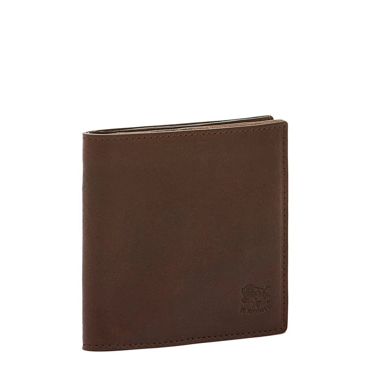 Il Bisonte Galileo Bi Fold Wallet- Coffee