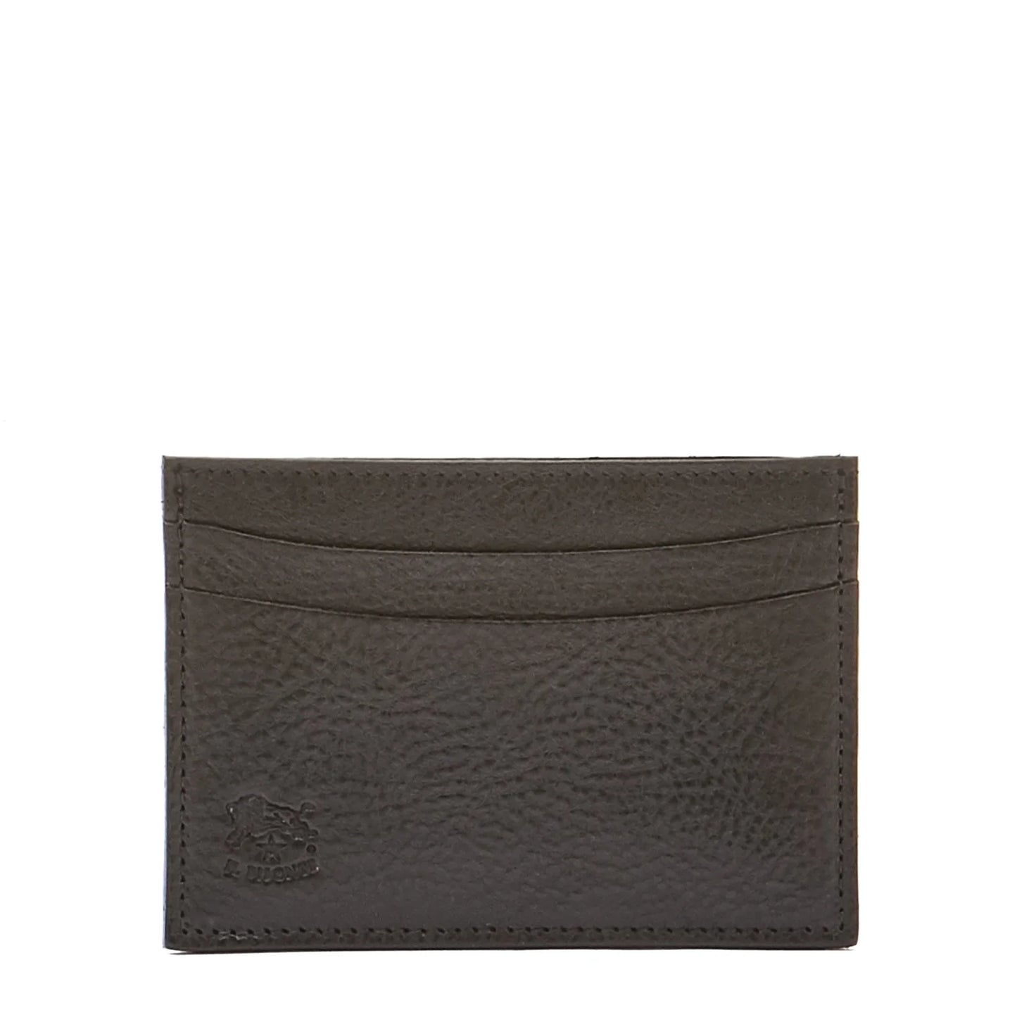 Il Bisonte Classic Card Case in Black