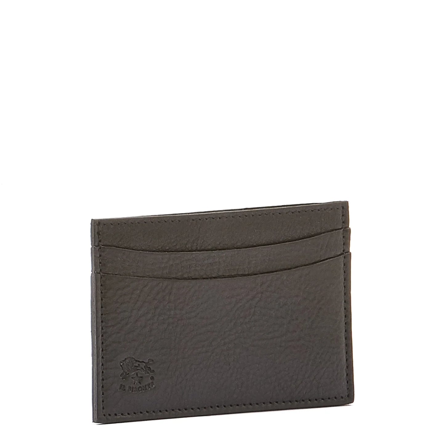 Il Bisonte Classic Card Case in Black