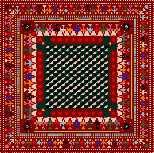MUR Bird Tapestry Bandana