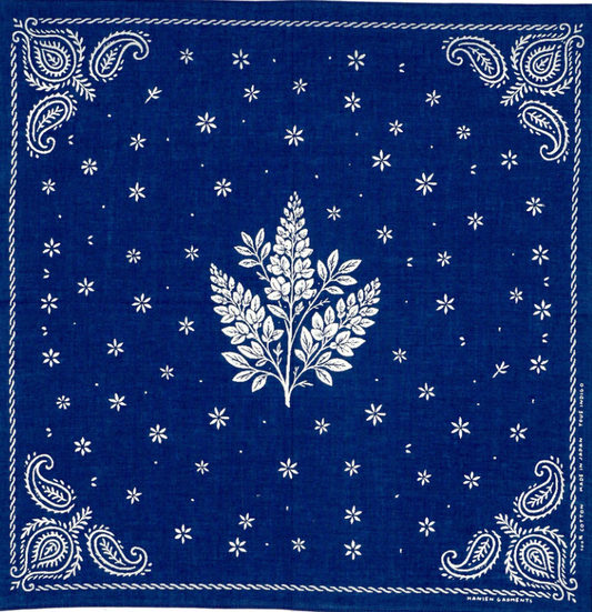 HANSEN Parsleyfera Bandana - Indigo