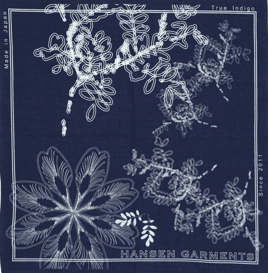Hansen Indigofera Bandana