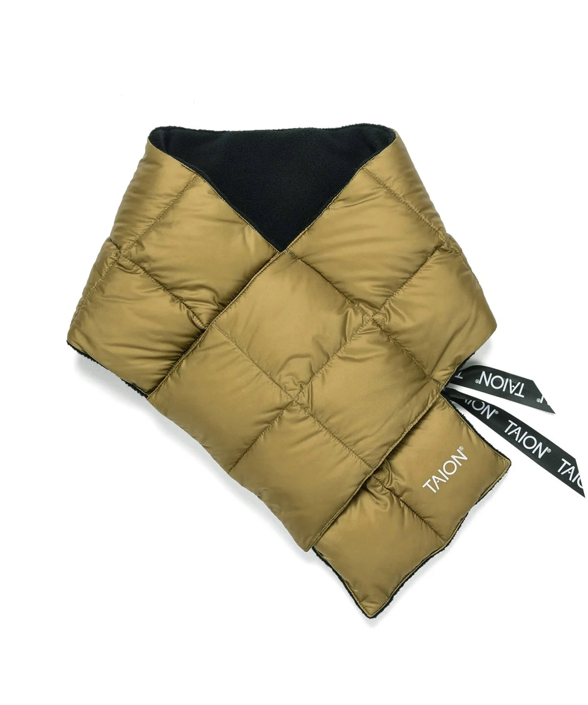 TAION Basic Down Scarf in Beige
