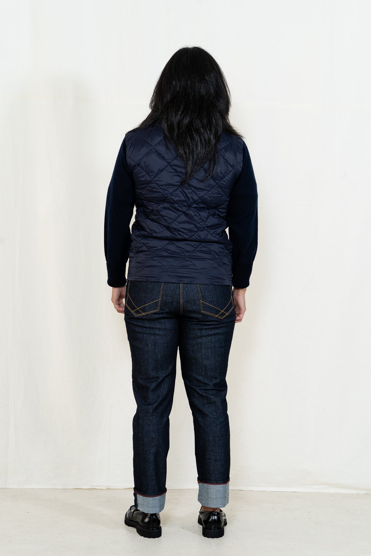 TAION Full Zip in Dark Navy