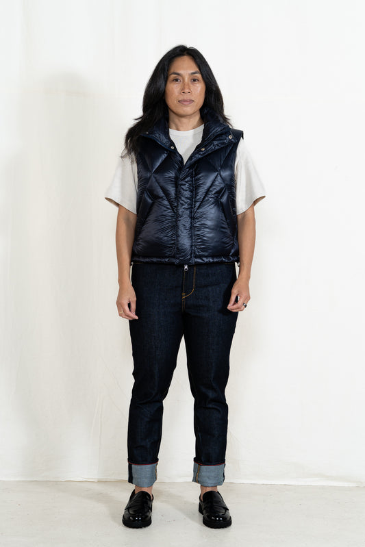 TAION Luxe Puffy Vest Dark Navy
