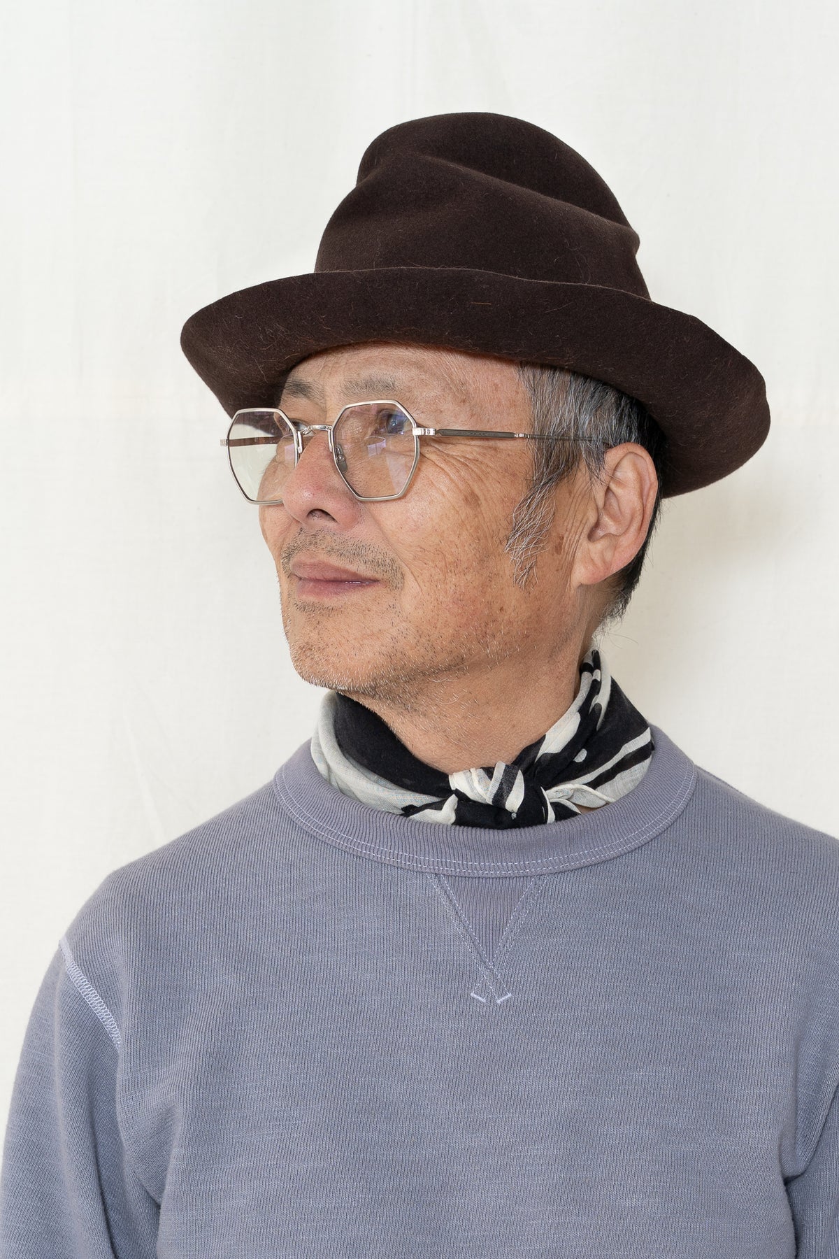 Reinhard Plank Ibro Wool Hat in Brown