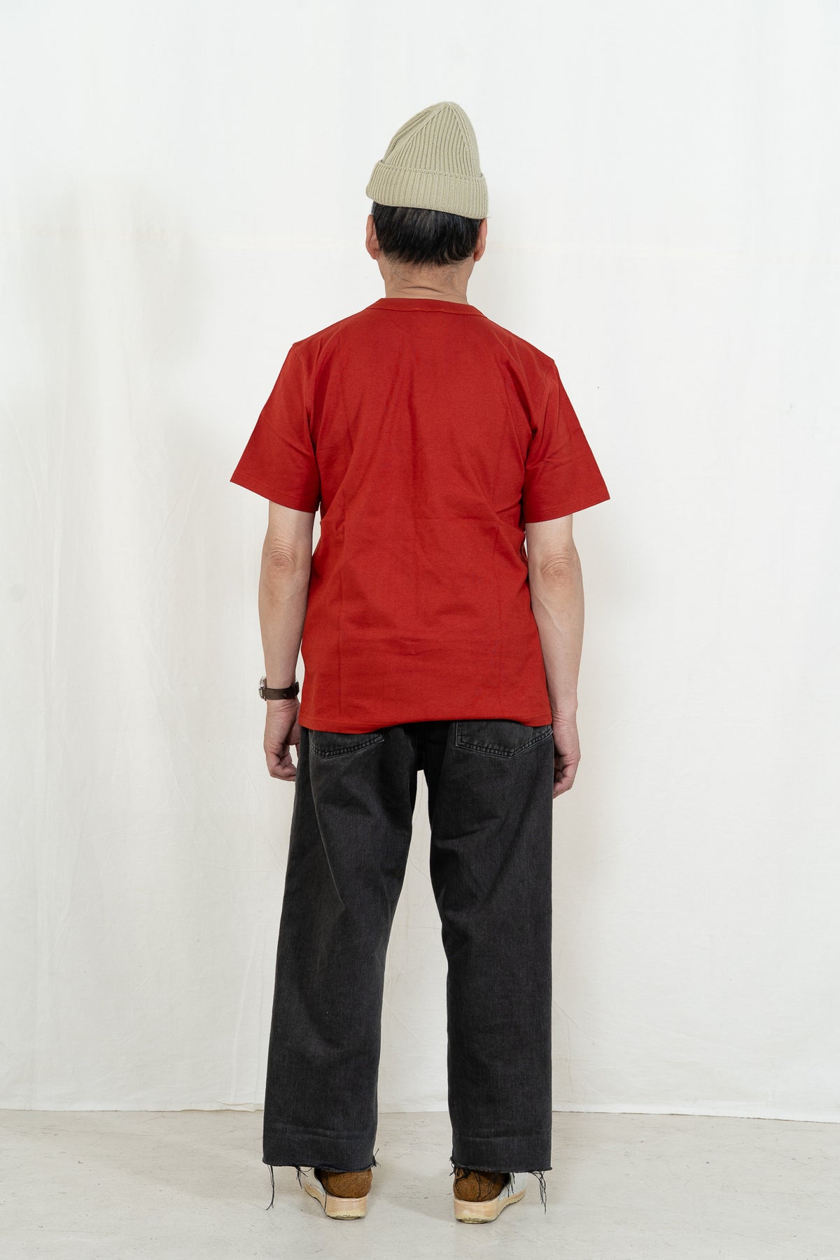 Armor-Lux Plain T-Shirt Callac in Ketchup