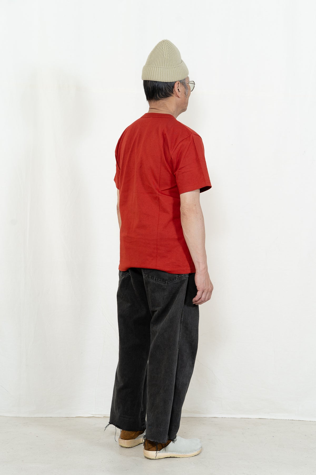 Armor-Lux Plain T-Shirt Callac in Ketchup