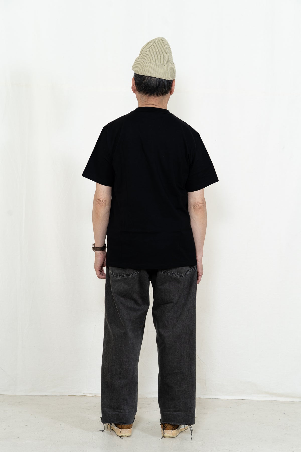 Armor-Lux Plain T-Shirt Callac in Black