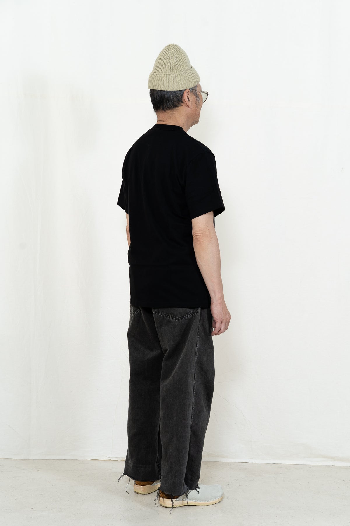 Armor-Lux Plain T-Shirt Callac in Black