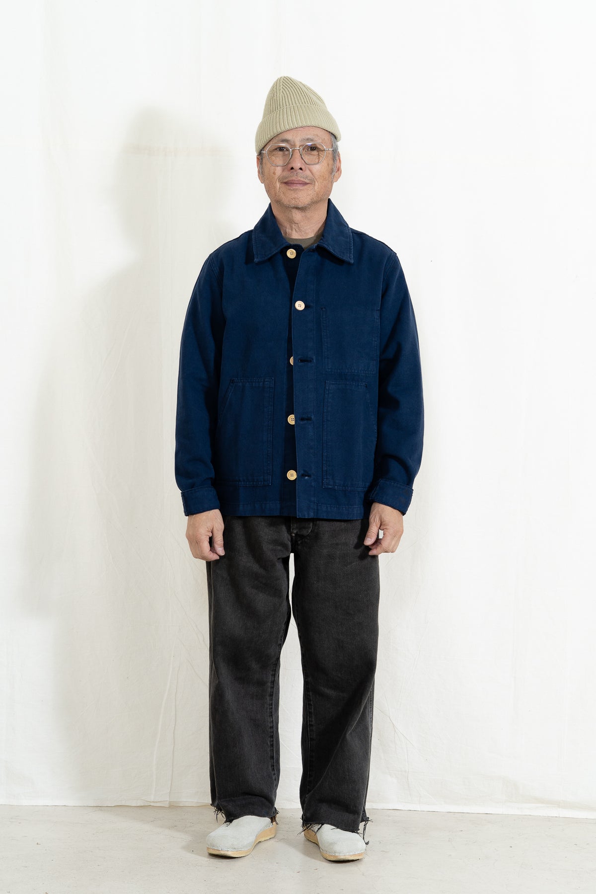 Armor-Lux Men's Fisherman Jacket in Navy