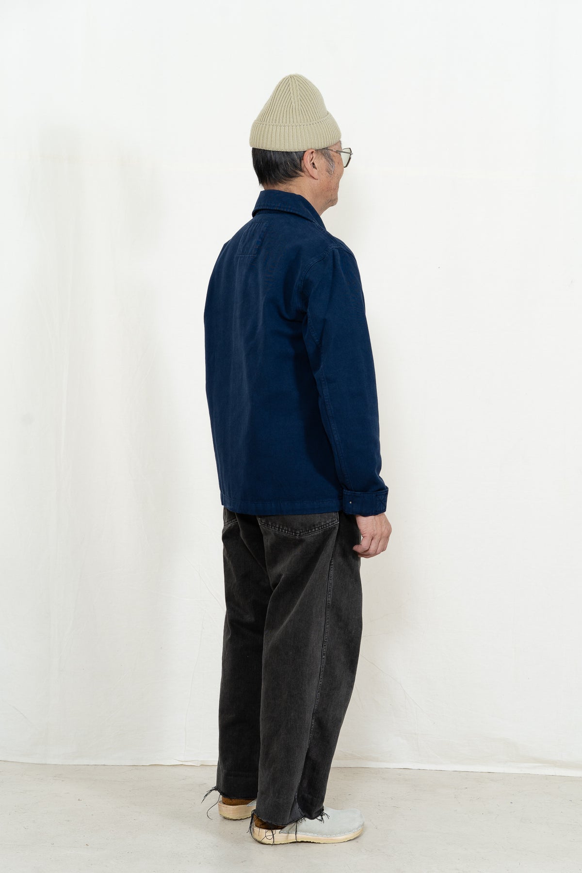 Armor-Lux Men's Fisherman Jacket in Navy