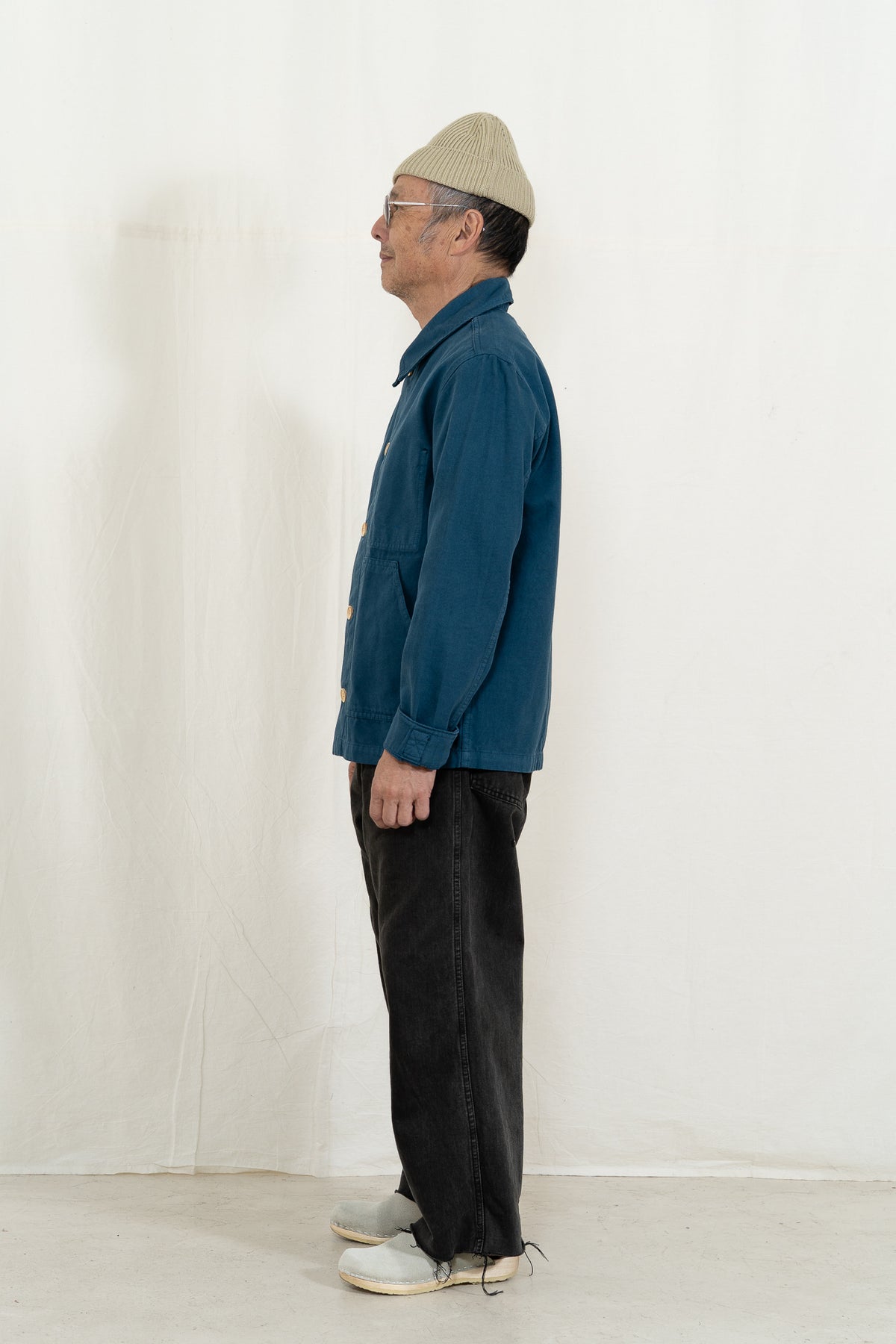 Armor Lux Men's Fisherman Jacket in Teal