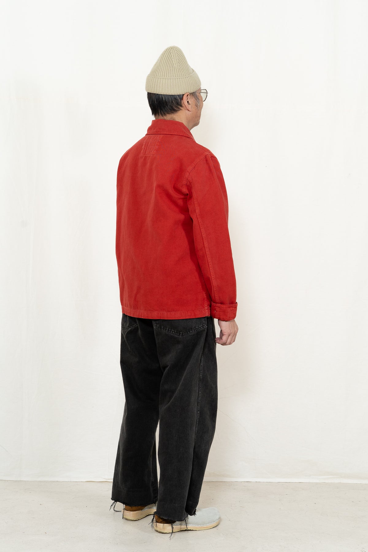 Armor-Lux Men's Fisherman Jacket in Ketchup