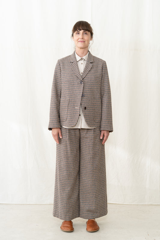 SARAHWEAR Gun Club Check Jacket