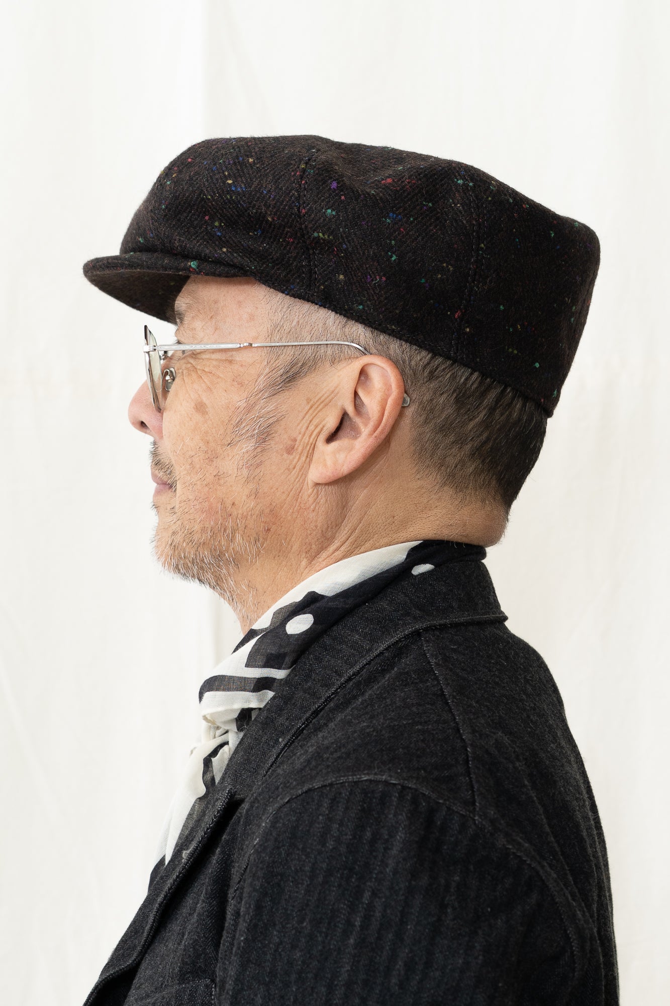 SUPERDUPER Waylon Flap Cap-Tweed Brown