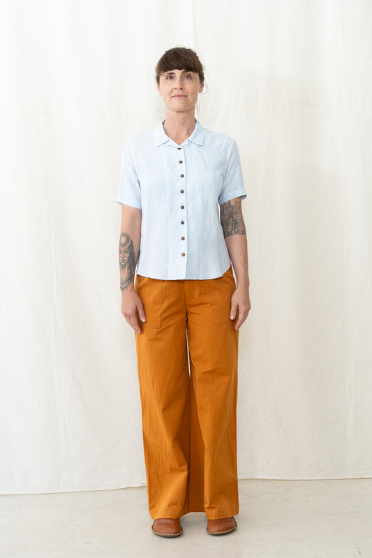 HYE SUN MUN Margaret Shirt in Linen