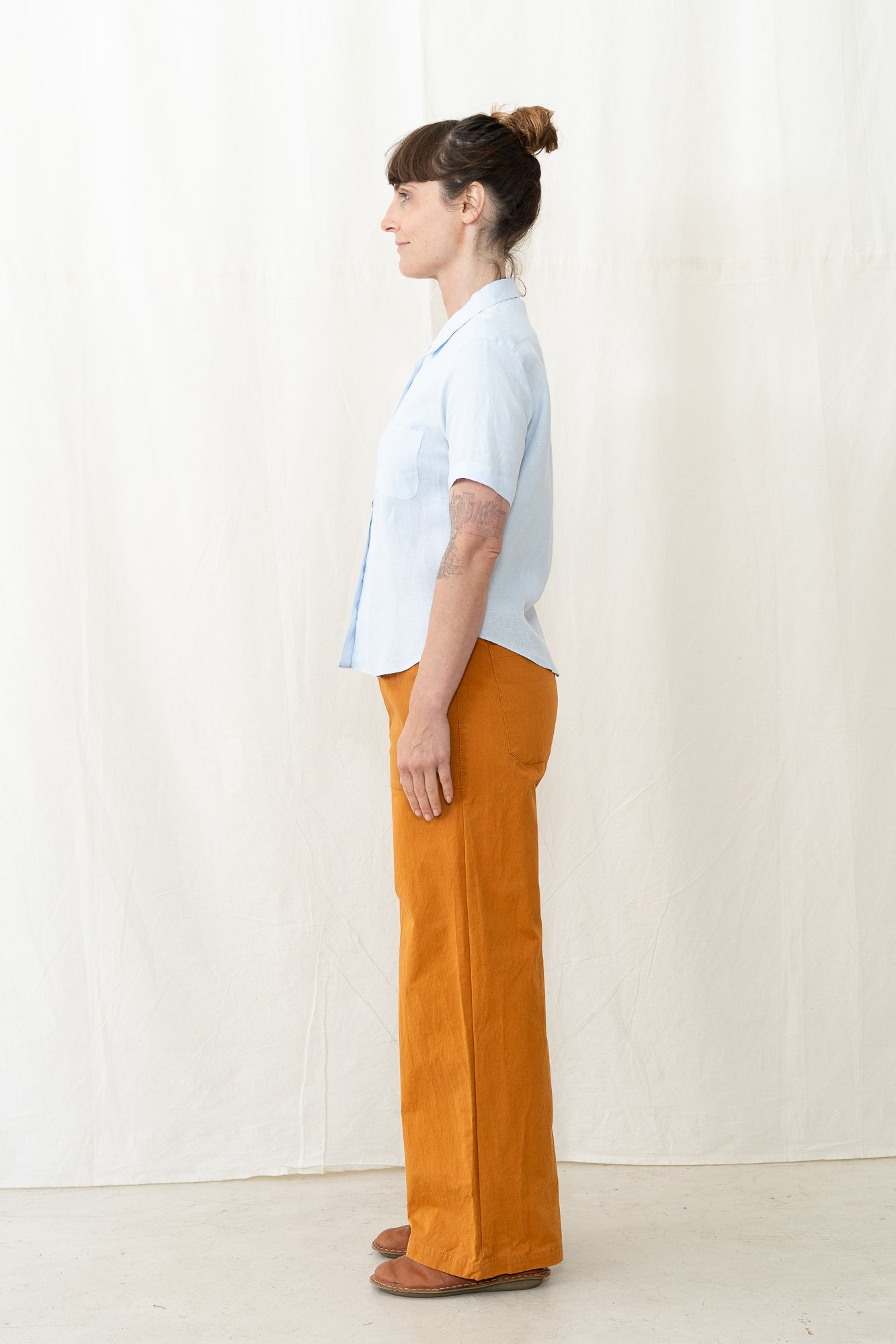 HYE SUN MUN Margaret Shirt in Linen
