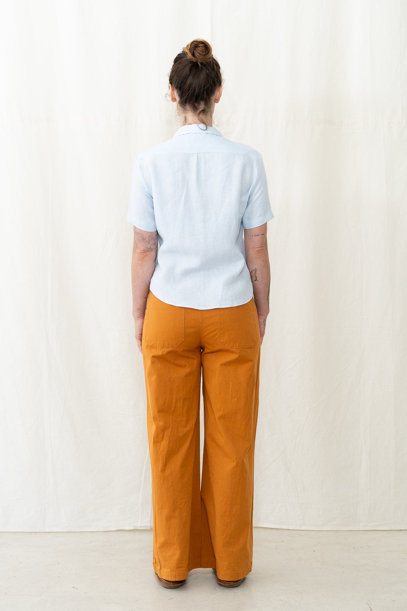 HYE SUN MUN Margaret Shirt in Linen
