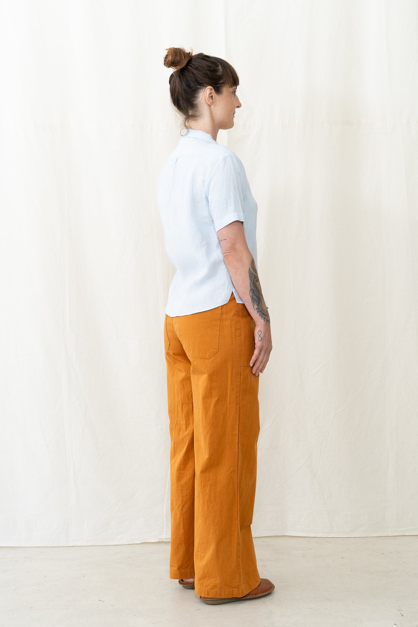 HYE SUN MUN Margaret Shirt in Linen