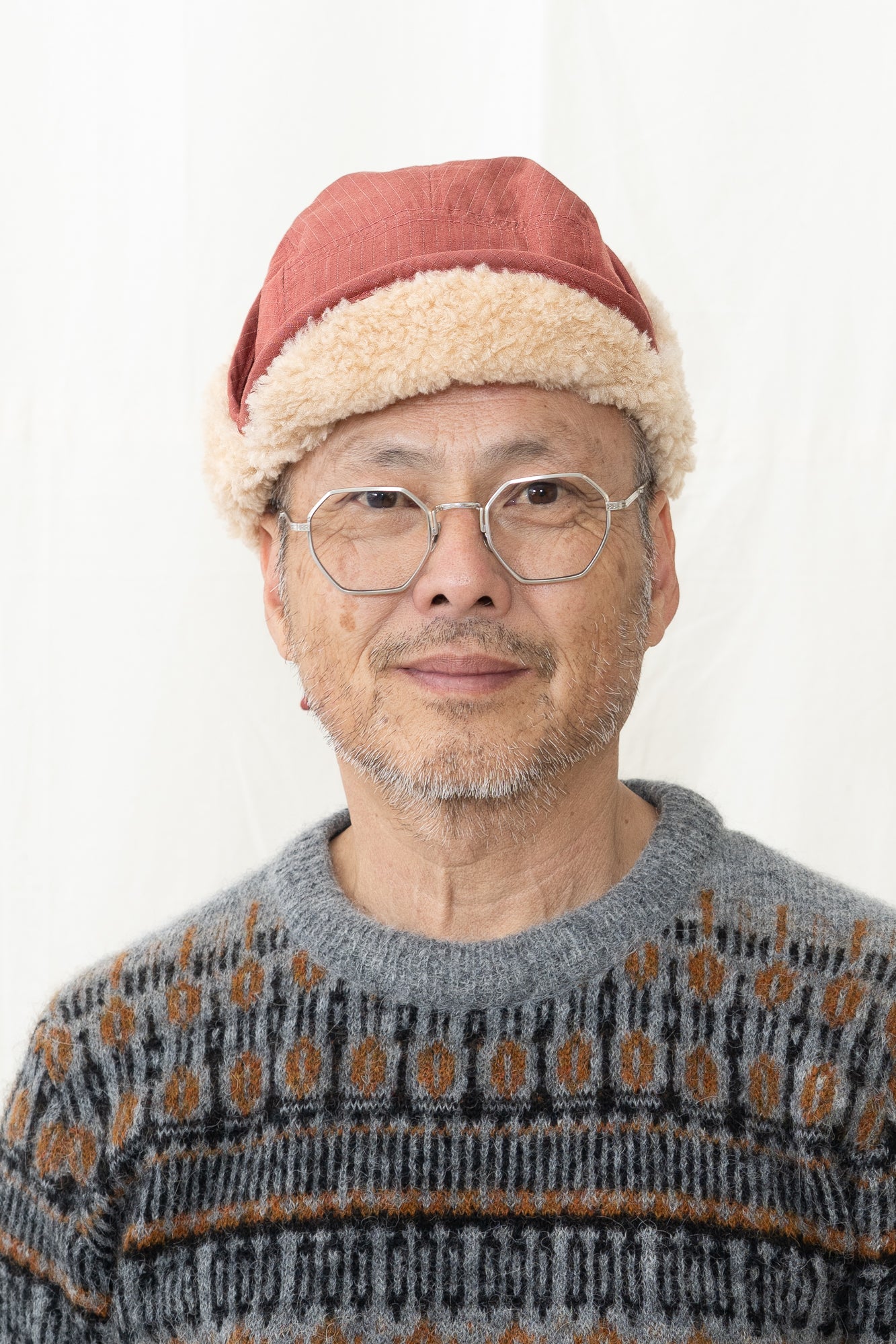 Kappy Reversible Trooper Hat in Red