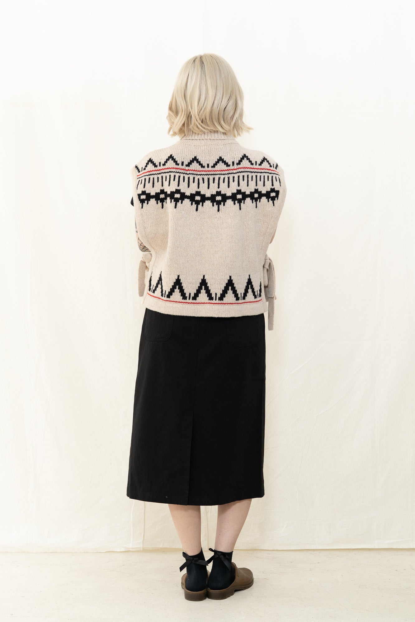 Beaumont Organic Kanon-Sue Cream Fair Isle