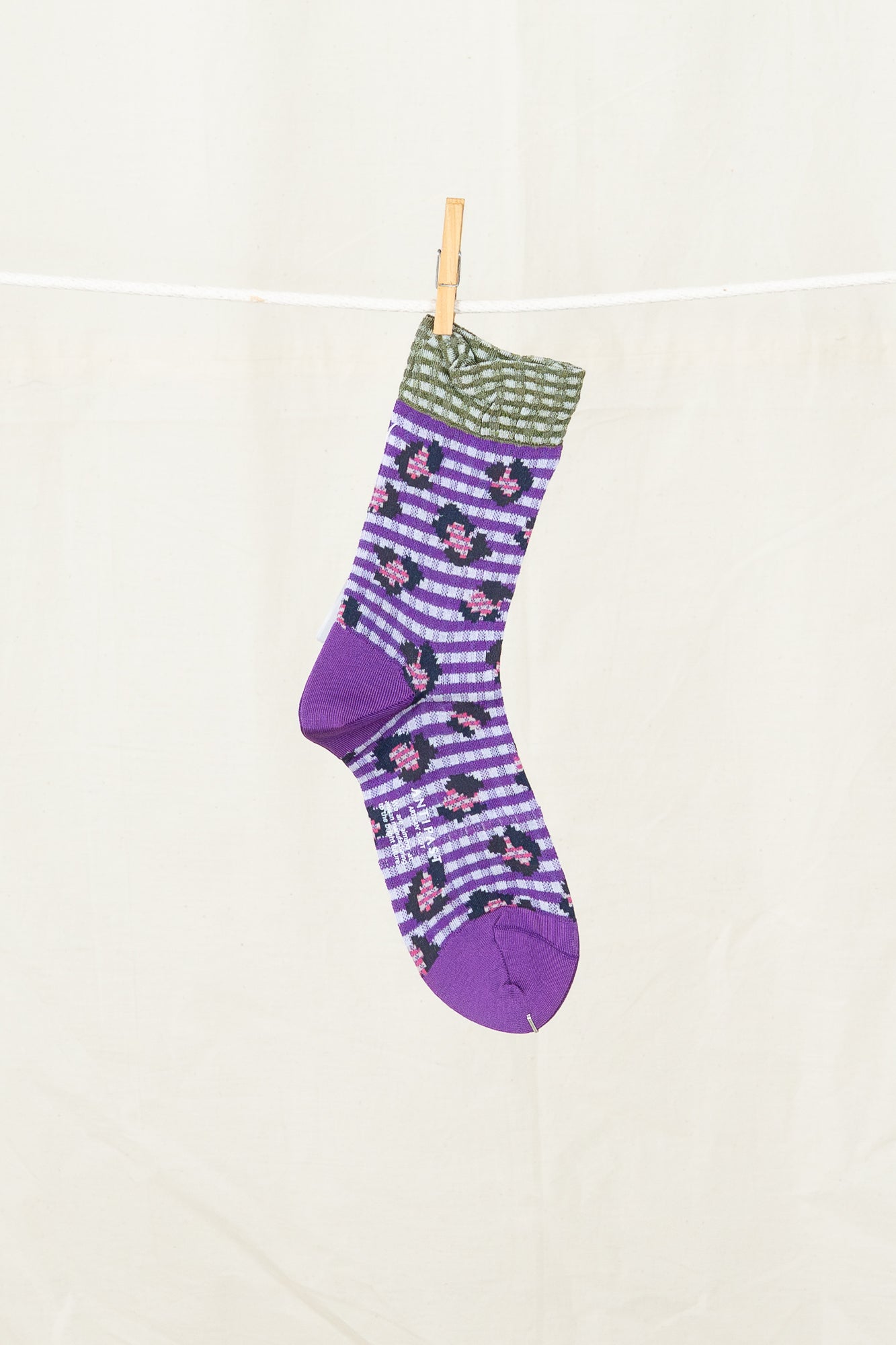 Antipast Women's Jungle Check Socks