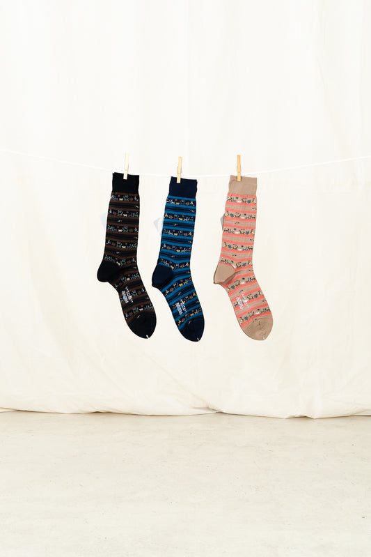 Antipast Men's Parade on Safari Socks