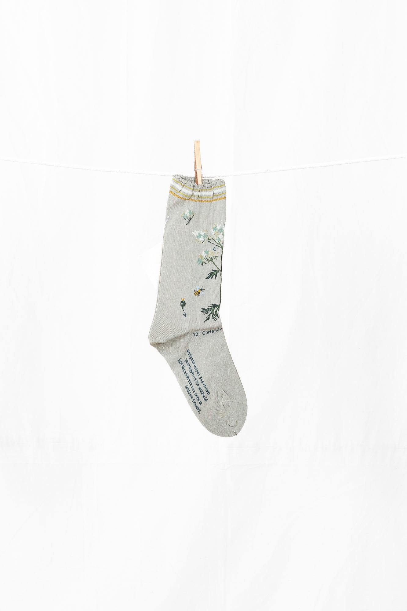 Antipast Botanical XII Women's Socks -Sage