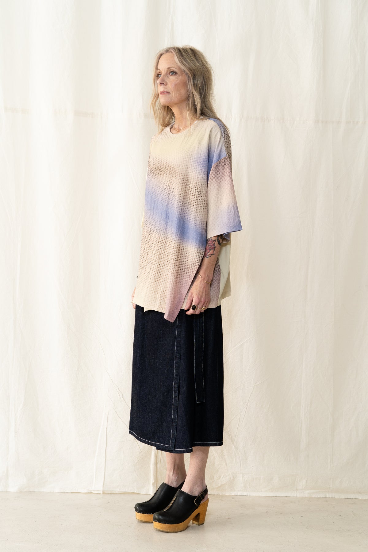 KLOKE Glimmer Top in Aion Print