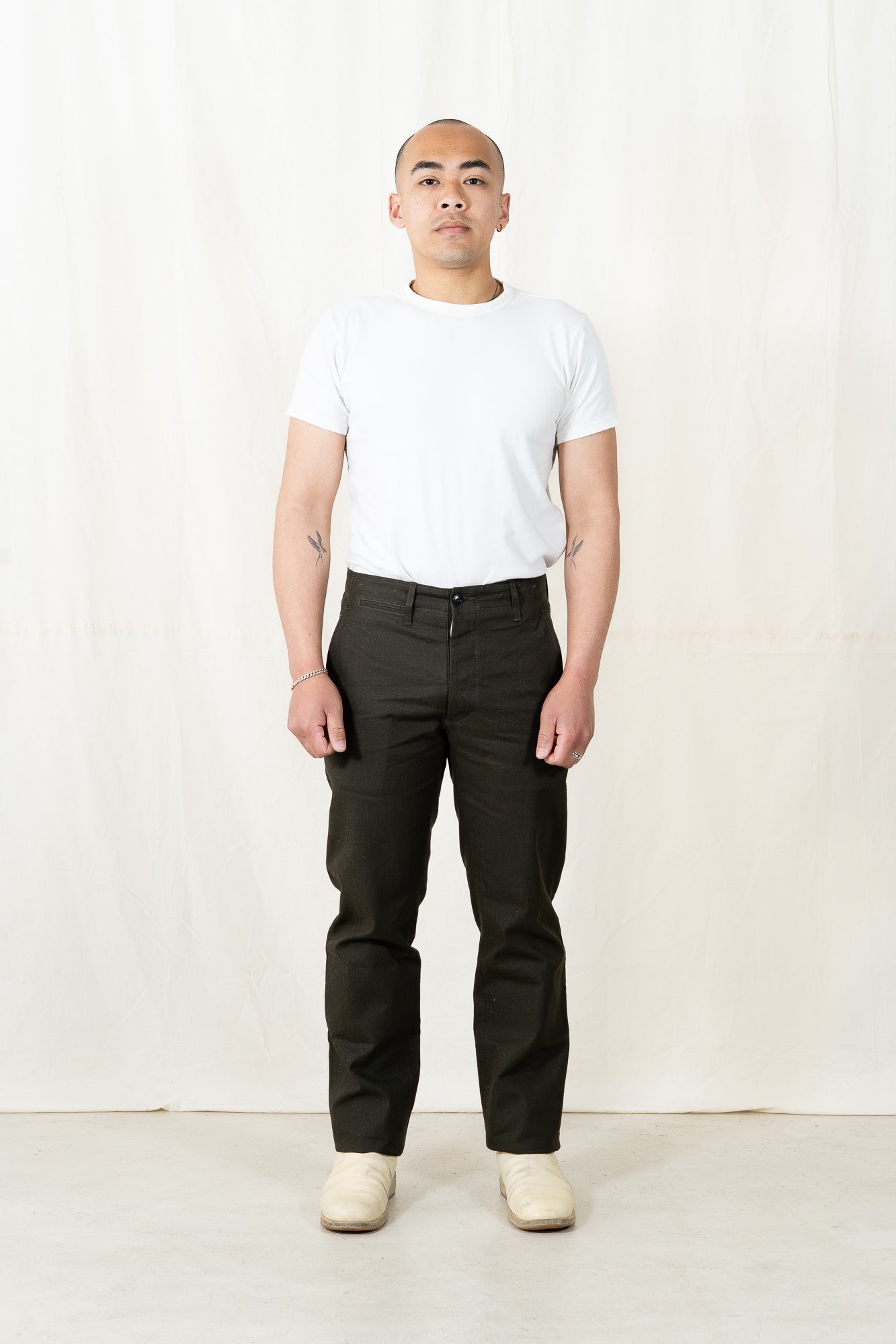 Blue Blanket P23 IT 19 Classic Military Trouser