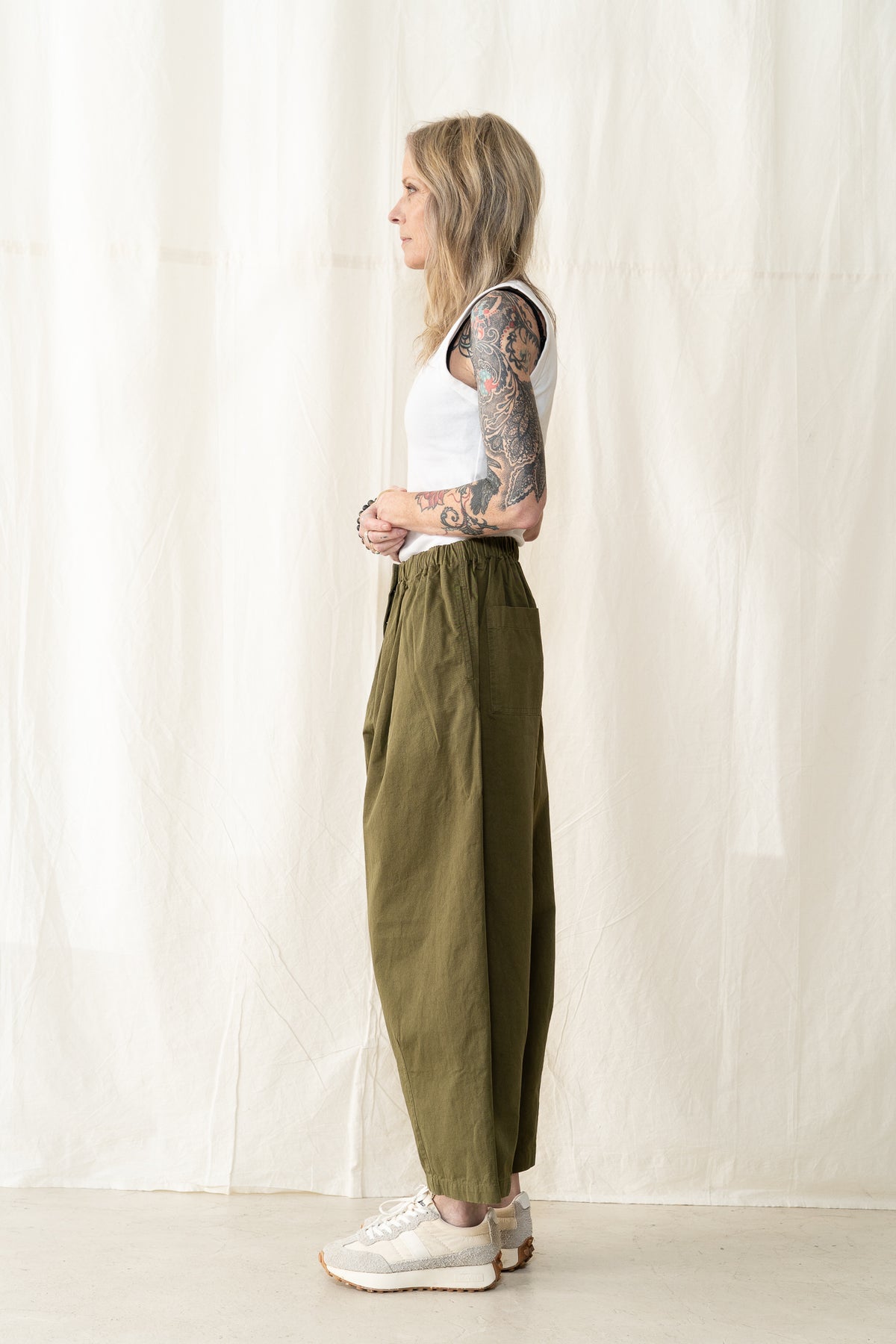 KLOKE Factor Pant in Dusty Olive